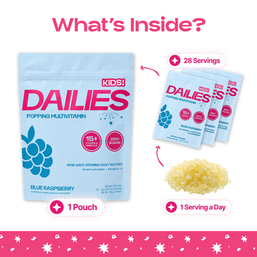 Dailies Kids Popping Multivitamin